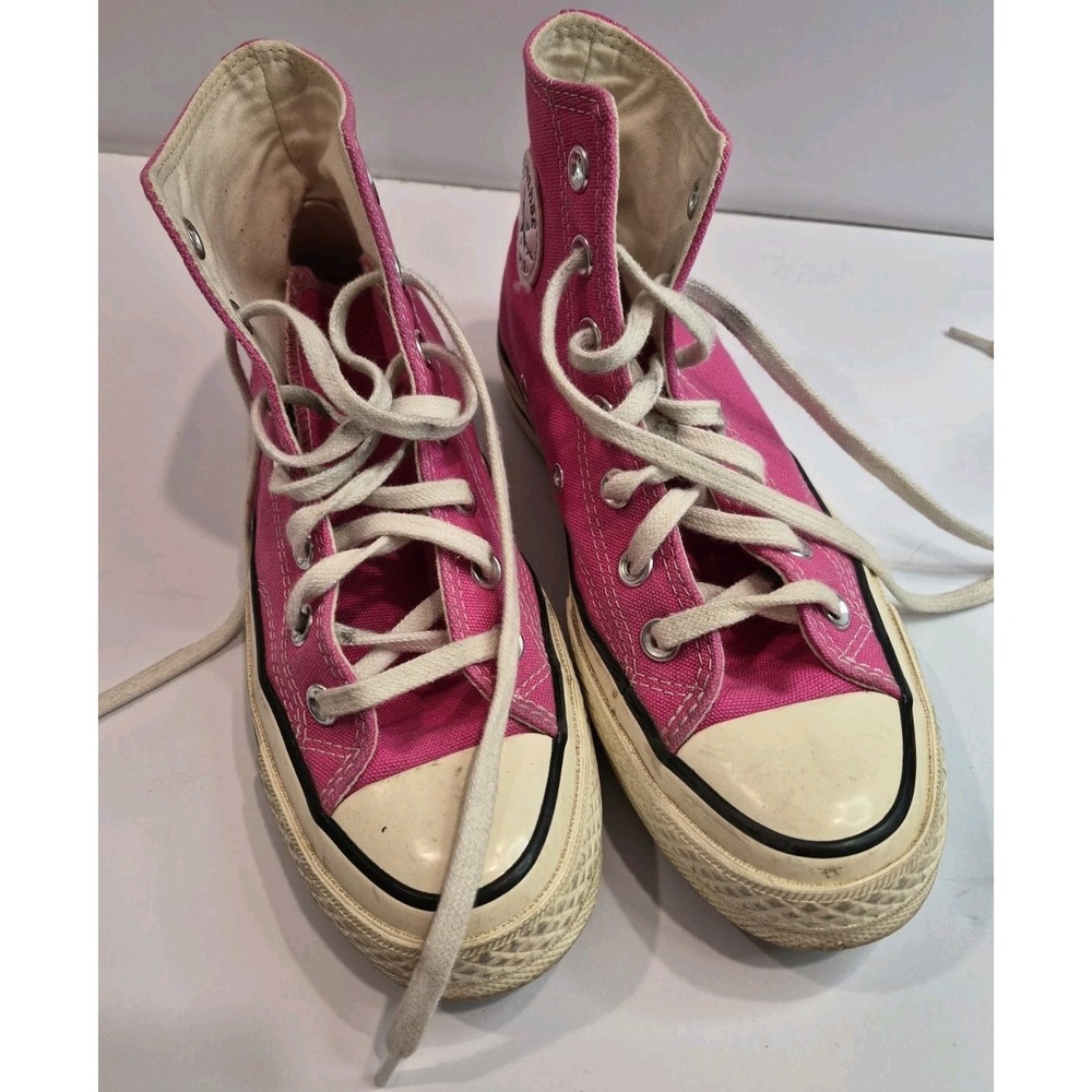 Converse Womens Chuck Taylor All Star Sneakers Pink High Top A04594C Size 5 Y2K